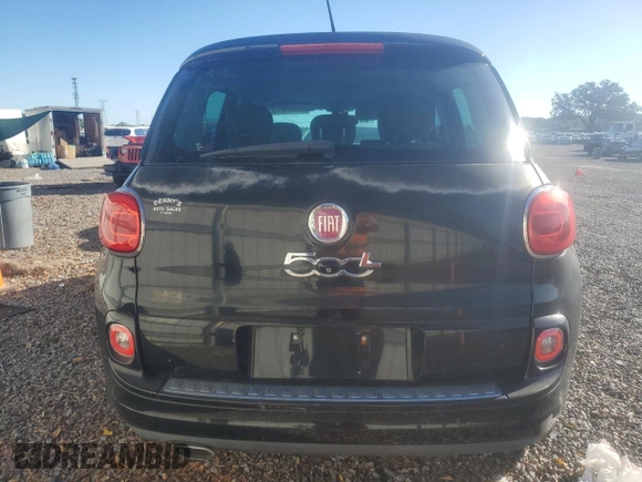 2014 FIAT 500L Lounge with VIN ZFBCFACHXEZ018630, listed as a Copart auction lot 84772124 with 0 mi miles and Clean Title. Bid and sale history available at carsss.com. Image 6.