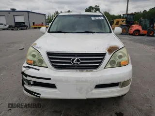2005 Lexus GX 470 z VIN JTJBT20X650093619, wystawiony jako Copart lot #53279875 z przebiegiem 358 513 mil mil oraz Czysty tytuł • Clean title. Historia ofert i sprzedaży dostępna na DreamBid. Obrazek 5.
