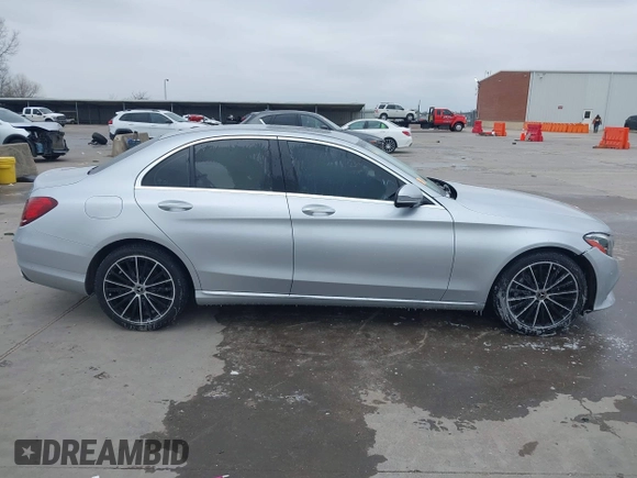 2021 Mercedes-Benz C 300 with VIN W1KWF8DB8MR635817, listed as a IAAI auction lot 41611333 with 26,198 mi miles and . Bid and sale history available at DreamBid. Image 14.