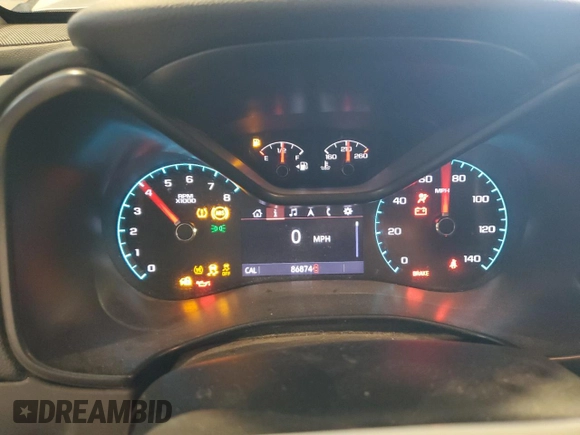 2019 Chevrolet Colorado 4WD LT with VIN 1GCGTCEN8K1107631, listed as a Copart auction lot 52574065 with 86,874 mi miles and Salvage title. Bid and sale history available at DreamBid. Image 9.