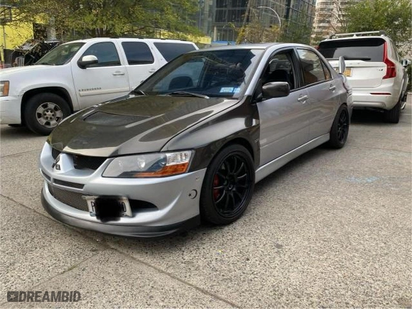 2005 Mitsubishi Lancer Evolution VIII with VIN JA3AH86D85U010182, listed as a Copart auction lot 81148944 with 154,450 mi miles and Clean Title. Bid and sale history available at carsss.com. Image 2.
