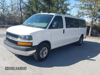 2016 Chevrolet Express Passenger LT with VIN 1GAZGPFGXG1284346, listed as a IAAI auction lot 41844084 with 74,555 mi miles and . Bid and sale history available at DreamBid. Image 20.