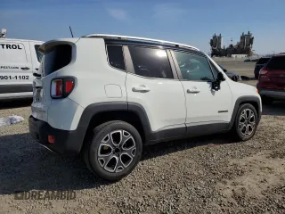 2018 Jeep Renegade Limited with VIN ZACCJADBXJPH38377, listed as a Copart auction lot 45417755 with 81,189 mi miles and Salvage title. Bid and sale history available at DreamBid. Image 3.