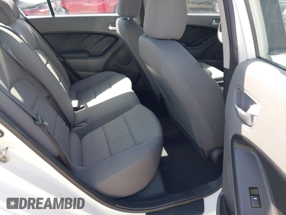 2018 Kia Forte LX with VIN 3KPFK4A77JE245278, listed as a IAAI auction lot 41797240 with 90,640 mi miles. Bid and sale history available at carsss.com. Image 8.