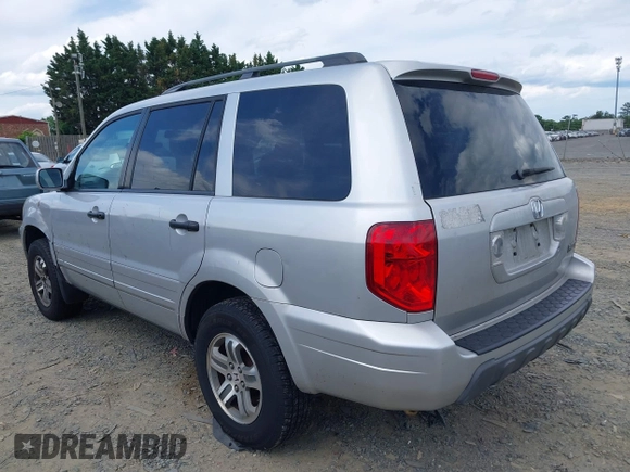2005 Honda Pilot EX-L with VIN 5FNYF18625B062816, listed as a IAAI auction lot 42221428 with 258,651 mi miles and . Bid and sale history available at DreamBid. Image 3.