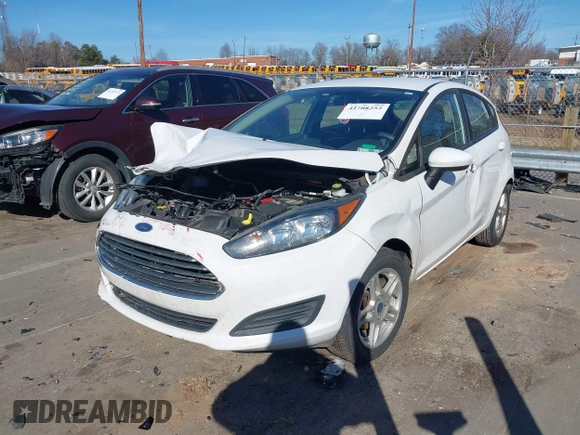2019 Ford Fiesta SE with VIN 3FADP4EJ2KM131071, listed as a IAAI auction lot 41708252 with 95,792 mi miles. Bid and sale history available at carsss.com. Image 18.