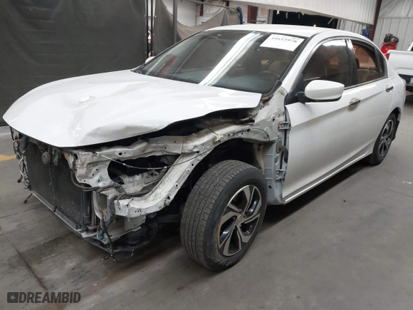 2017 Honda Accord Sedan LX with VIN 1HGCR2F35HA168434, listed as a IAAI auction lot 41615978 with 165,491 mi miles. Bid and sale history available at carsss.com. Image 18.