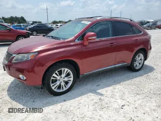 2010 Lexus RX 450h with VIN JTJBC1BA1A2029408, listed as a Copart auction lot 66549184 with 192,718 mi miles and Clean Title. Bid and sale history available at DreamBid. Image 1.