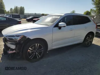 2020 Volvo XC60 Momentum с VIN YV4102RK6L1566955, выставлен на аукционе Copart как лот 57876745 с пробегом 56 589 миль миль и Списание • Salvage title. История ставок и продаж доступна на DreamBid. Изображение 1.