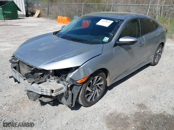 2016 Honda Civic Sedan EX with VIN 19XFC2F79GE073810, listed as a IAAI auction lot 41814911 with 207,546 mi miles. Bid and sale history available at carsss.com. Image 2.