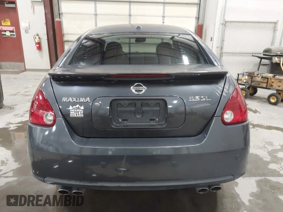 2007 Nissan Maxima 3.5 SE with VIN 1N4BA41E77C804379, listed as a IAAI auction lot 41221580 with 140,792 mi miles. Bid and sale history available at carsss.com. Image 16.