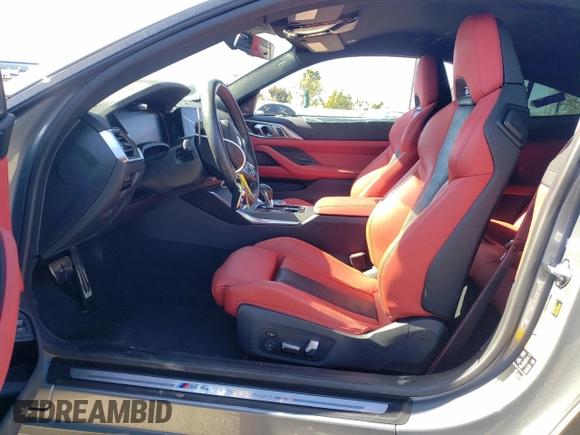 2022 BMW M4 Competition xDrive with VIN WBS43AZ01NCK99479, listed as a Copart auction lot 46399964 with 7,435 mi miles. Bid and sale history available at carsss.com. Image 7.