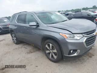 2019 Chevrolet Traverse LT z VIN 1GNERHKW7KJ289460, wystawiony jako IAAI lot #42315139 z przebiegiem 88 416 mil mil oraz . Historia ofert i sprzedaży dostępna na DreamBid. Obrazek 1.