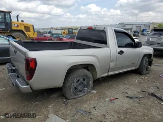 2005 Chevrolet Colorado Z85 with VIN 1GCCS148X58289037, listed as a Copart auction lot 49922174 with 207,322 mi miles and Salvage Title. Bid and sale history available at carsss.com. Image 3.