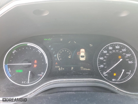 2019 Toyota Avalon Hybrid Limited with VIN 4T1B21FB8KU005018, listed as a Copart auction lot 45603125 with 111,976 mi miles and Salvage Title. Bid and sale history available at carsss.com. Image 9.