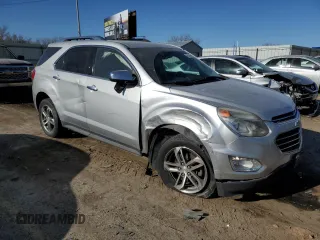 2017 Chevrolet Equinox Premier with VIN 2GNFLGEK4H6258827, listed as a Copart auction lot 85246444 with 94,704 mi miles and Salvage Title. Bid and sale history available at carsss.com. Image 4.
