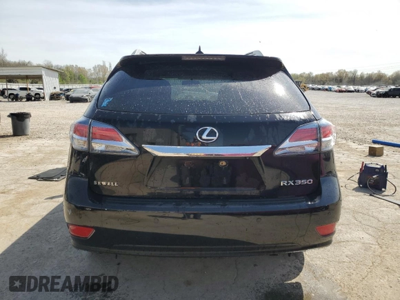 2015 Lexus RX 350 with VIN 2T2ZK1BAXFC150043, listed as a Copart auction lot 50952395 with 122,155 mi miles and Salvage Title. Bid and sale history available at DreamBid. Image 6.