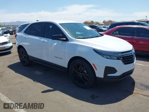 2023 Chevrolet Equinox LS with VIN 3GNAXHEG2PL232138, listed as a IAAI auction lot 42397797 with 31,782 mi miles and . Bid and sale history available at DreamBid. Image 1.