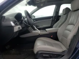 2020 Honda Accord EX-L with VIN 1HGCV2F52LA003155, listed as a Copart auction lot 57173685 with 28,722 mi miles and Salvage title. Bid and sale history available at DreamBid. Image 7.