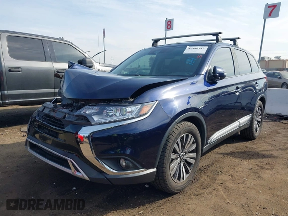 2020 Mitsubishi Outlander SE with VIN JA4AD3A39LZ046441, listed as a IAAI auction lot 41480147 with 46,066 mi miles and . Bid and sale history available at DreamBid. Image 2.