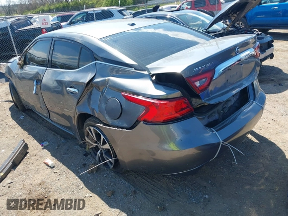 2017 Nissan Maxima SV with VIN 1N4AA6AP7HC422895, listed as a IAAI auction lot 41903816 with 98,214 mi miles and . Bid and sale history available at DreamBid. Image 3.