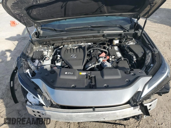 2022 Lexus NX with VIN 2T2GGCEZXNC010787, listed as a Copart auction lot 42807755 with 7,646 mi miles and Salvage Title. Bid and sale history available at carsss.com. Image 12.