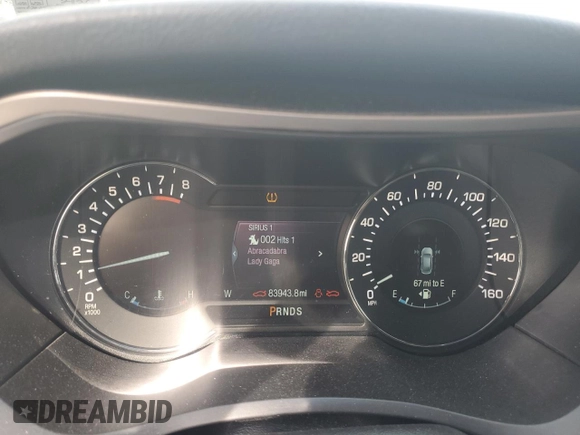 2016 Lincoln MKZ with VIN 3LN6L2J96GR622053, listed as a Copart auction lot 54354785 with 83,943 mi miles and Salvage Title. Bid and sale history available at carsss.com. Image 9.