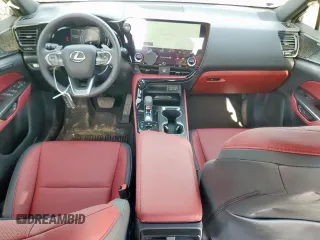 2025 Lexus NX 350h Premium with VIN 2T2GKCEZ8SC052708, listed as a Copart auction lot 66940845 with 1,186 mi miles and Salvage title. Bid and sale history available at DreamBid. Image 8.