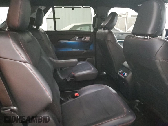 2025 Ford Explorer ST with VIN 1FMWK8GCXSGB06657, listed as a Copart auction lot 45223645 with 2,035 mi miles and Salvage Title. Bid and sale history available at carsss.com. Image 11.