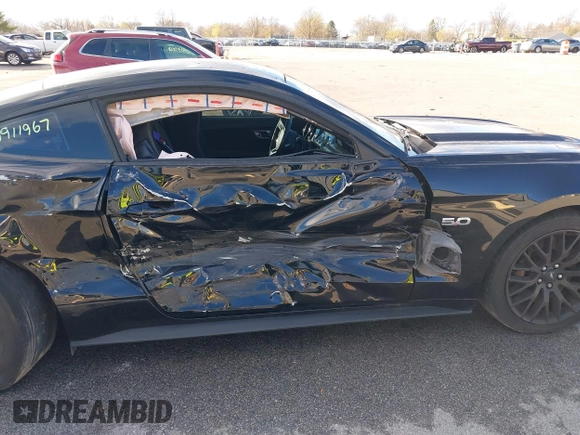 2017 Ford Mustang GT with VIN 1FA6P8CF4H5303064, listed as a IAAI auction lot 40911967 with 56,386 mi miles and . Bid and sale history available at DreamBid. Image 18.