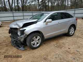 2015 Acura RDX Tech Pkg with VIN 5J8TB3H53FL007493, listed as a Copart auction lot 50200275 with 0 mi miles and Salvage Title. Bid and sale history available at carsss.com. Image 1.