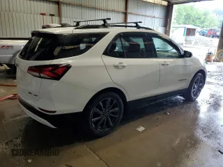2022 Chevrolet Equinox RS with VIN 3GNAXWEV2NS103886, listed as a Copart auction lot 60428185 with Not provided miles and Salvage title. Bid and sale history available at DreamBid. Image 3.