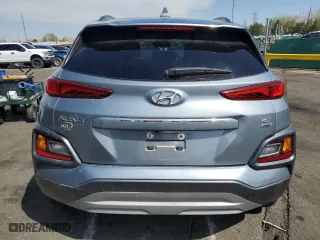 2020 Hyundai Kona Limited with VIN KM8K3CA56LU412119, listed as a Copart auction lot 52024435 with 55,128 mi miles and Salvage Title. Bid and sale history available at carsss.com. Image 6.
