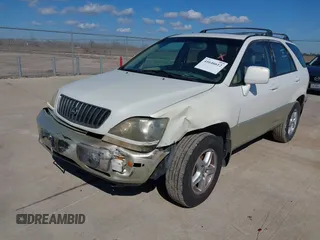 1999 Lexus RX 300 Luxury SUV with VIN JT6GF10U2X0021259, listed as a IAAI auction lot 41646612 with 236,312 mi miles. Bid and sale history available at carsss.com. Image 6.