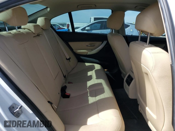 2017 BMW 3 Series 320i with VIN WBA8E1G53HNU13232, listed as a Copart auction lot 49225525 with 0 mi miles and Salvage Title. Bid and sale history available at carsss.com. Image 10.