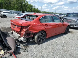 2020 BMW 3 Series 330i with VIN 3MW5R1J01L8B44177, listed as a Copart auction lot 53587184 with 54,326 mi miles and Salvage Title. Bid and sale history available at carsss.com. Image 3.