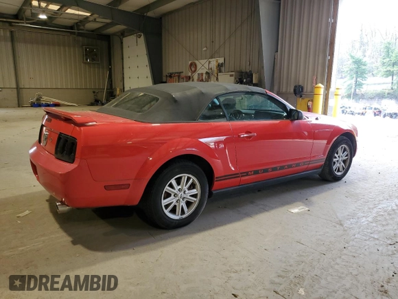 2005 Ford Mustang Deluxe with VIN 1ZVFT84N355203607, listed as a Copart auction lot 53994625 with 179,154 mi miles and Clean Title. Bid and sale history available at carsss.com. Image 3.