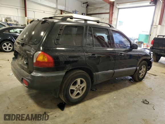 2003 Hyundai Santa Fe GLS with VIN KM8SC13D83U566100, listed as a Copart auction lot 47193955 with 166,060 mi miles and Non Repairable. Bid and sale history available at carsss.com. Image 3.