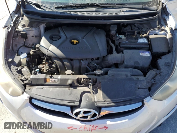 2013 Hyundai Elantra Limited with VIN KMHDH4AE1DU525039, listed as a Copart auction lot 49798485 with 236,973 mi miles and Clean Title. Bid and sale history available at carsss.com. Image 11.