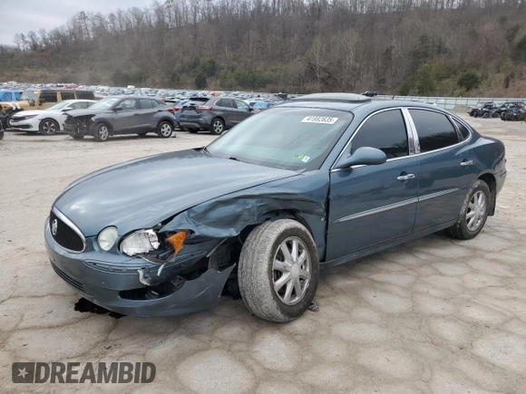 2006 Buick LaCrosse CXL with VIN 2G4WD582161214389, listed as a Copart auction lot 41992635 with 122,050 mi miles and Salvage Title. Bid and sale history available at carsss.com. Image 1.