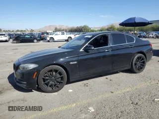 2014 BMW 5 Series 535i z VIN WBA5B1C56ED482161, wystawiony jako Copart lot #53109735 z przebiegiem 150 303 mil mil oraz Szkoda całkowita • Salvage title. Historia ofert i sprzedaży dostępna na DreamBid. Obrazek 1.