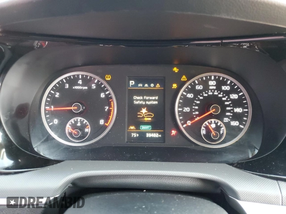 2024 Kia K5 LXS with VIN 5XXG14J25RG235329, listed as a Copart auction lot 43849115 with 39,482 mi miles and Salvage Title. Bid and sale history available at carsss.com. Image 9.