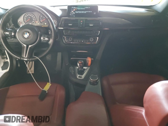 2015 BMW M4 with VIN WBS3R9C59FK332331, listed as a Copart auction lot 39366133 with 120,236 mi miles. Bid and sale history available at carsss.com. Image 8.