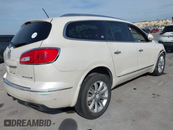 2013 Buick Enclave Premium with VIN 5GAKRDKD9DJ111993, listed as a IAAI auction lot 40916658 with 240,146 mi miles and . Bid and sale history available at DreamBid. Image 4.