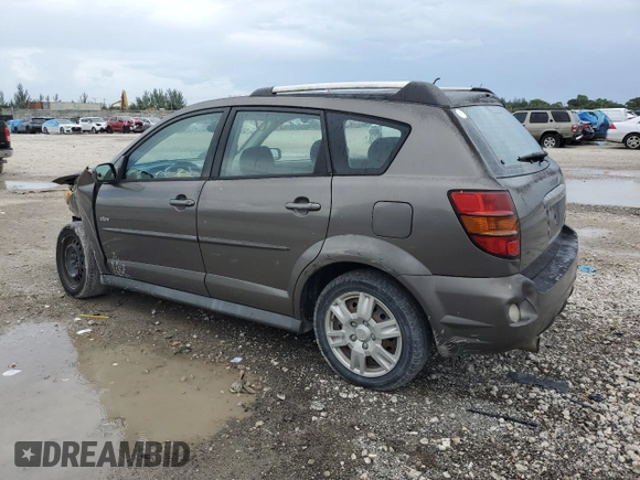 2008 Pontiac Vibe with VIN 5Y2SL65828Z423459, listed as a Copart auction lot 68994484 with 217,811 mi miles and Salvage Title. Bid and sale history available at carsss.com. Image 2.
