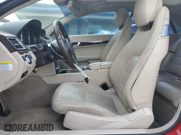 2014 Mercedes-Benz E 350 with VIN WDDKJ5KB2EF224463, listed as a Copart auction lot 57806985 with 69,980 mi miles and Salvage title. Bid and sale history available at DreamBid. Image 7.