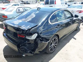 2021 BMW 3 Series 330i with VIN 3MW5R1J07M8B83681, listed as a IAAI auction lot 42238824 with 57,250 mi miles and . Bid and sale history available at DreamBid. Image 4.