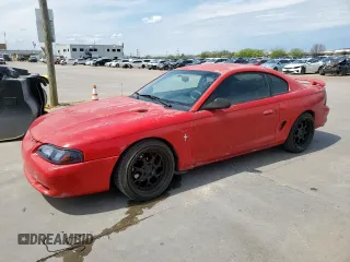 1995 Ford Mustang with VIN 1FALP4041SF262621, listed as a Copart auction lot 50466635 with 147,042 mi miles and Clean Title. Bid and sale history available at carsss.com. Image 1.