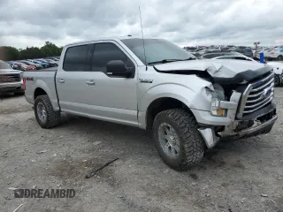 2016 Ford F-150 XLT with VIN 1FTEW1EF7GFD16686, listed as a Copart auction lot 56043975 with 105,709 mi miles and Salvage title. Bid and sale history available at DreamBid. Image 4.