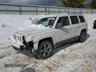 2014 Jeep Patriot Latitude with VIN 1C4NJPFA9ED887934, listed as a Copart auction lot 45456955 with 179,990 mi miles and Clean Title. Bid and sale history available at carsss.com. Image 1.